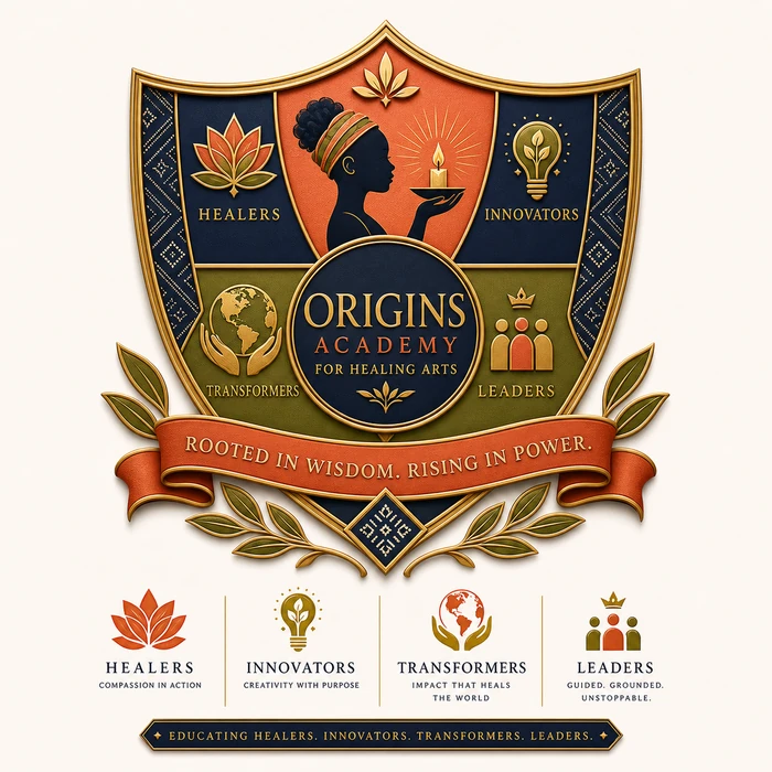 Origins Academy school shield